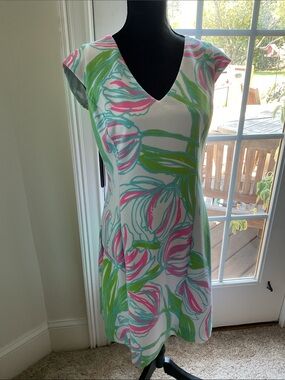 Lilly Pulitzer “Desiree” Vibrant Colors Dress